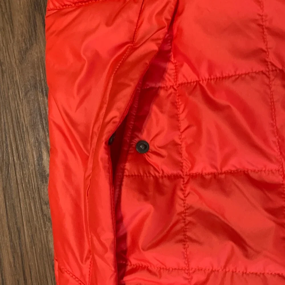 Nike Sportswear Synthetic Fill Down Orange Vest Men's Size Medium DV2929-673